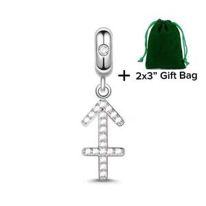 Sagittarius Zodiac Dangle Charm | 925 Silver | Brand New